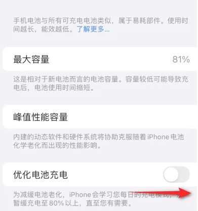 泰丰办事处苹果15维修分享iPhone15充电到80%就充不进电了怎么办 