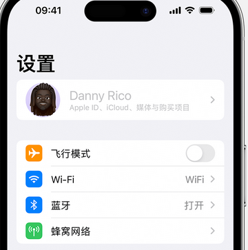 泰丰办事处appleID维修服务iPhone设置中Apple ID显示为灰色无法使用