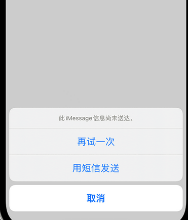 泰丰办事处apple维修iPhone上无法正常发送iMessage信息